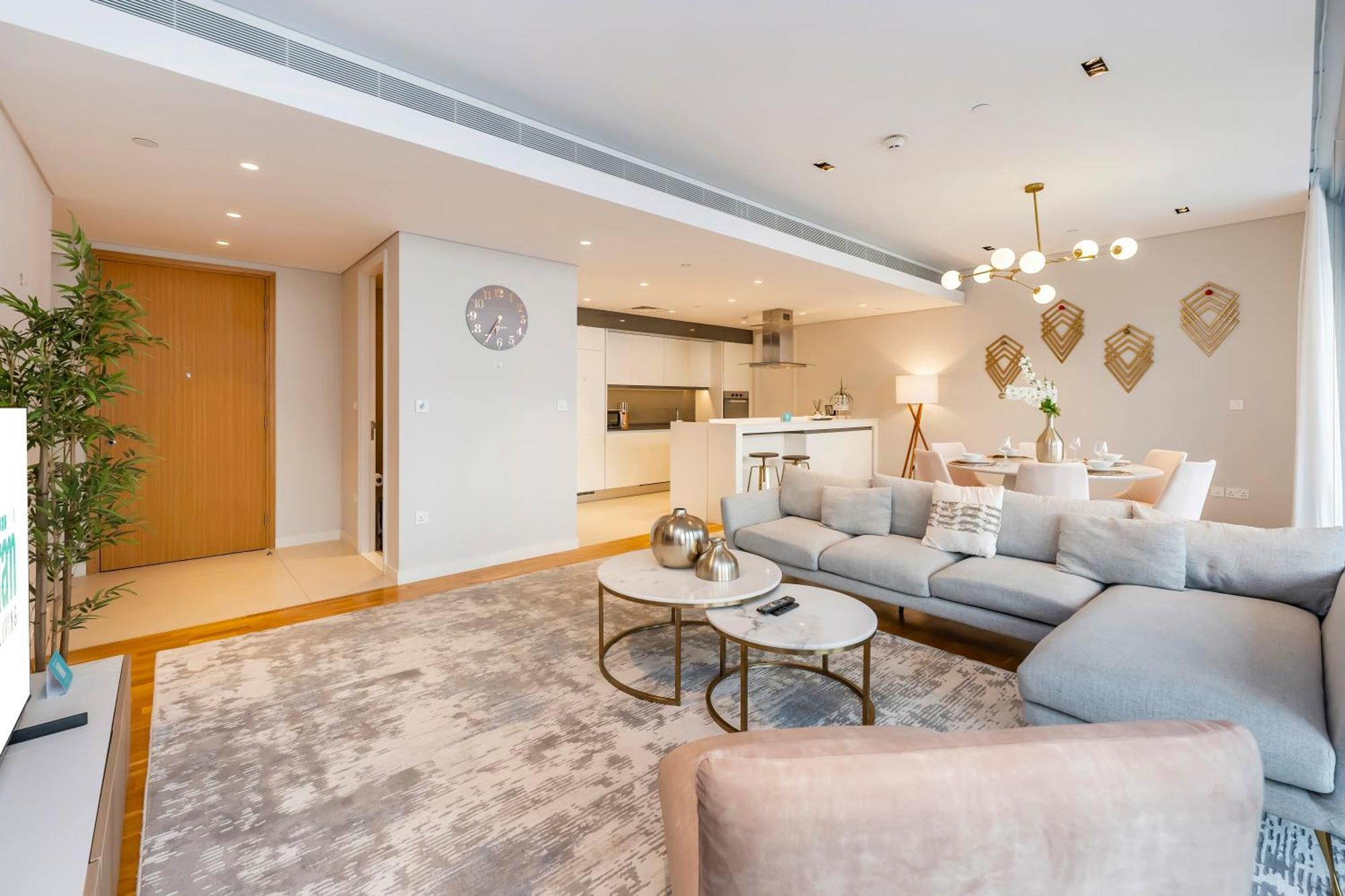 Apartmán Fam Living Bluewaters - Island Living - Ain Dubai & Sea View Exteriér fotografie